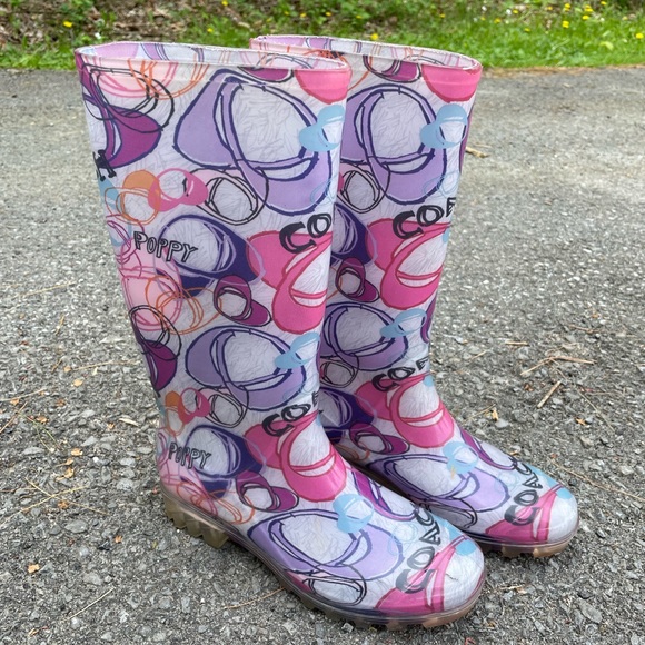 Coach Rainboots